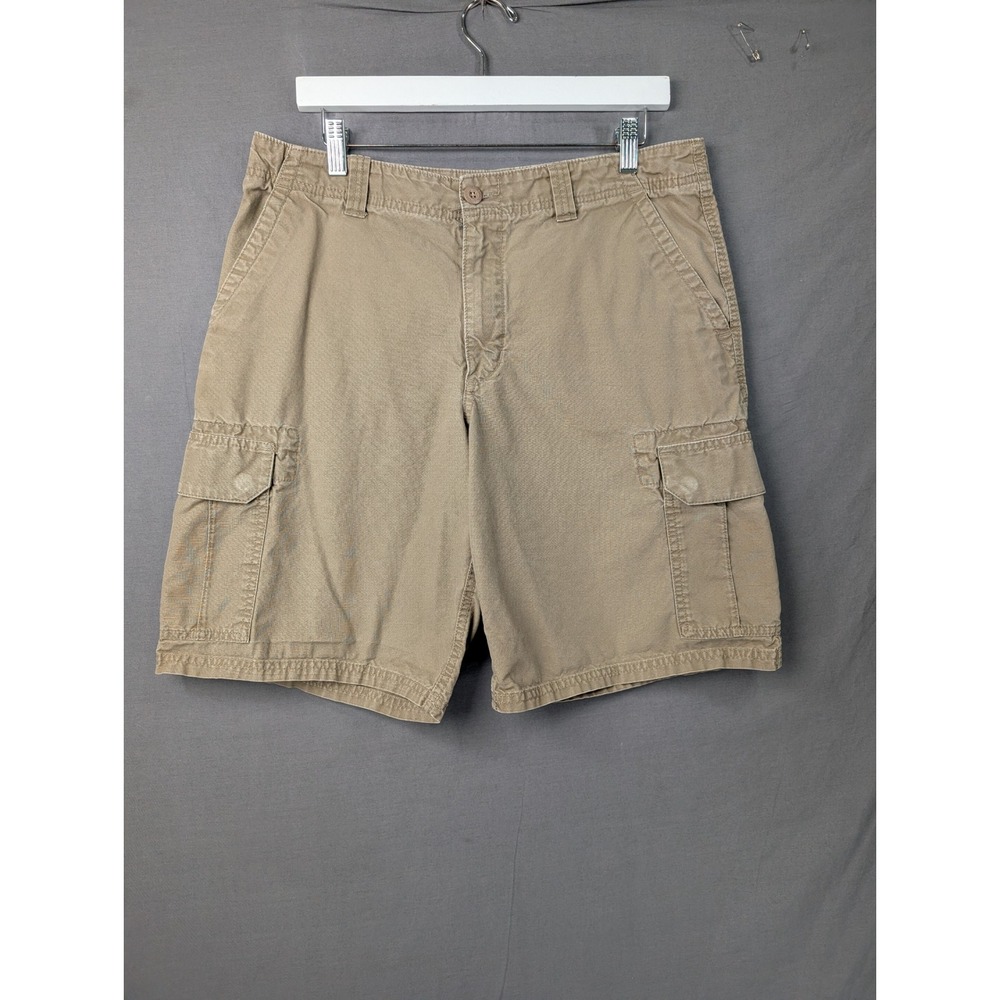 Old Navy Mens Cargo Shorts Khaki Tan Size 34